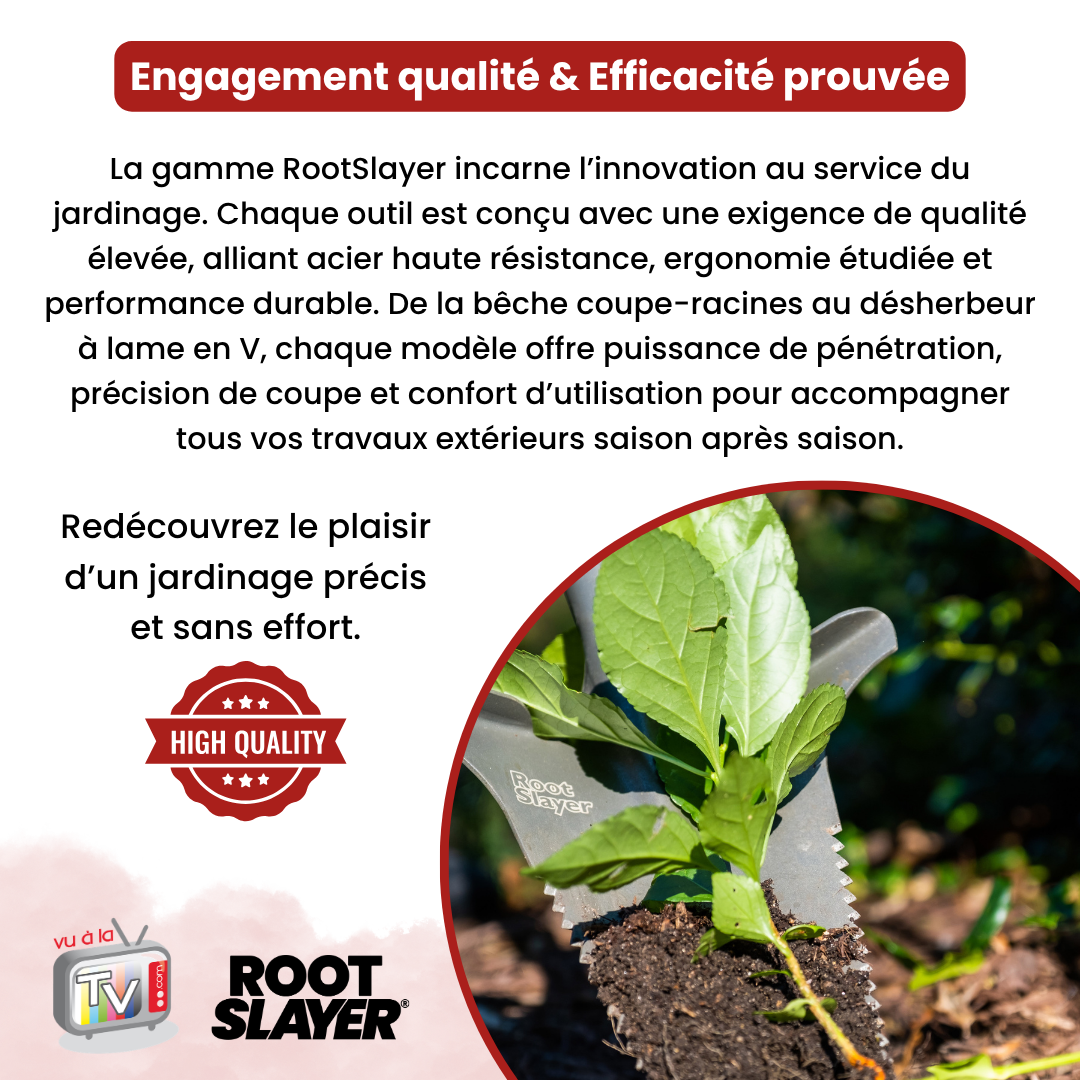 Rootslayer XL Extended Handle Shovel