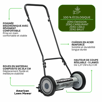 5-Blade Reel Mower